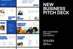 New Business Google Slide, a Presentation Template by adoestudio