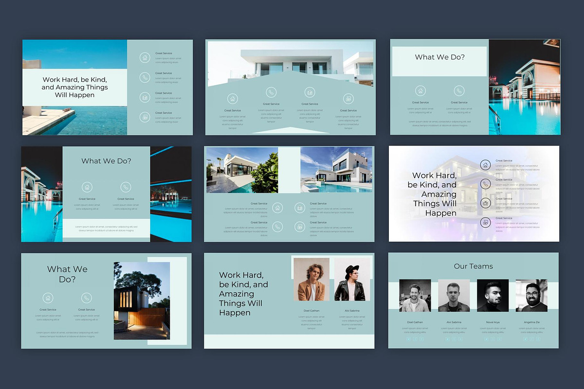 Fristy - RealEstate Keynote Template, a Presentation Template by riz creative studio (Photo 6 of 9)