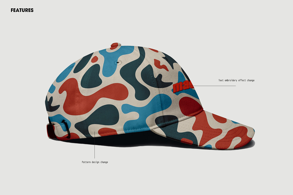 Baseball Caps Hat Mockup Drop 5, a Hat Mockup by made_by_nope (Photo 3 of 6)