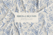 Vintage Toile Floral Frames Elements, an Object Graphic by Olya Creative (Thumbnail 5 of 12)