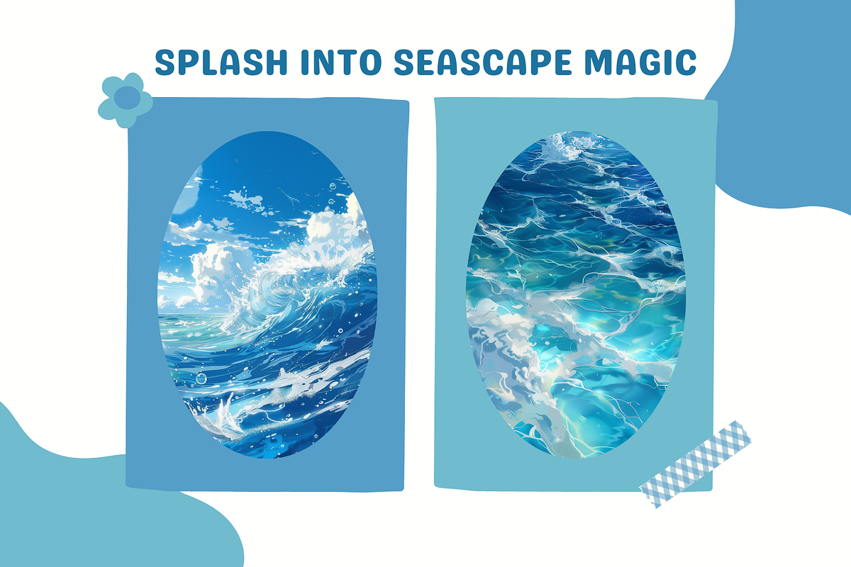 Procreate Water Brushes, a Brush Add-On by Cozy Brushery (Photo 5 of 9)