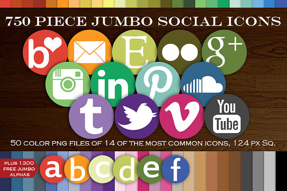 Huge 700 Social Media Icon Package