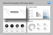 Minimal Keynote Template, a Presentation Template by Design Vault (Thumbnail 1 of 6)