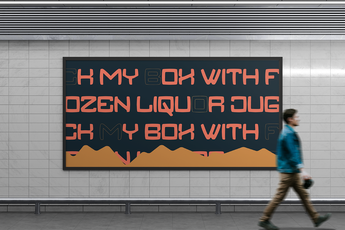 HUBCAPT - Retro Handdrawn Font, a Font by Rightwheels (Photo 9 of 10)