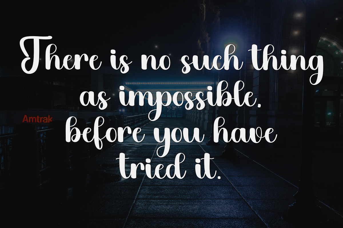 Delight, a Handwritten Font by FreshTypeINK (Photo 2 of 8)