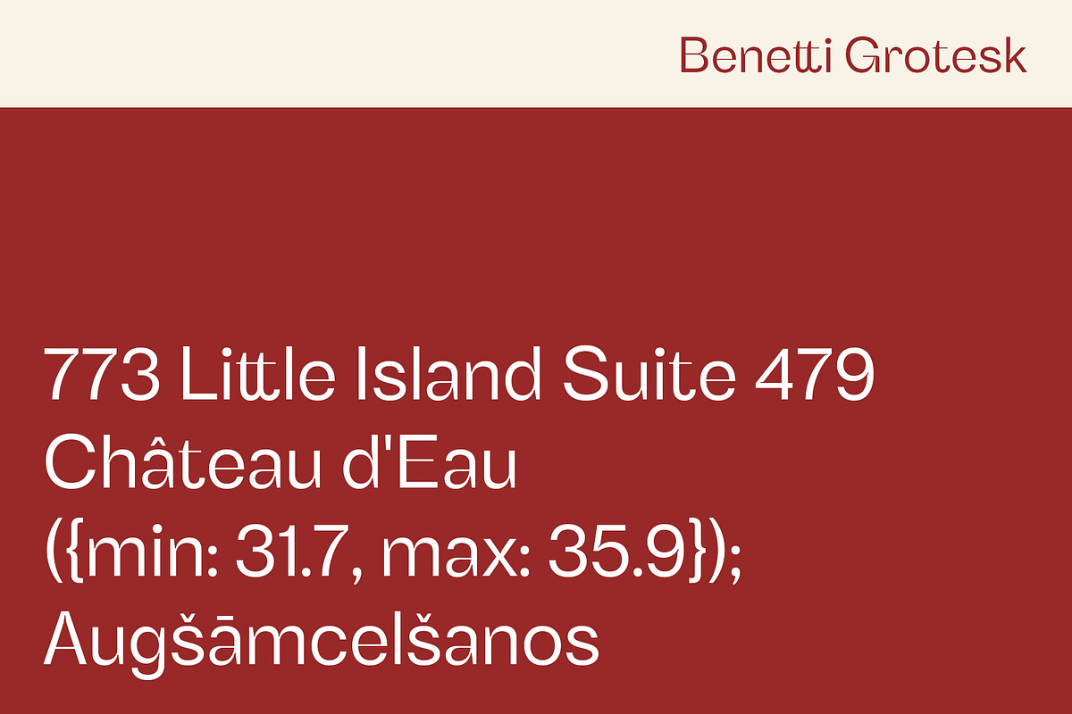 Benetti Grotesk, a Sans Serif Font by Craft Supply Co. (Photo 5 of 8)