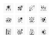 Animated Space and Planet Icons, a Duotone Icon by Vectors Market (Thumbnail 6 of 8)