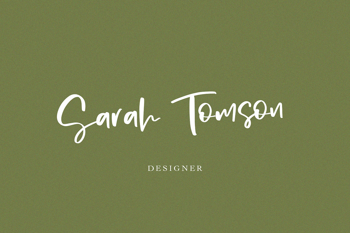 ✑Weekend | Handwritten Font, a Script Font by Artstudio (Photo 4 of 8)