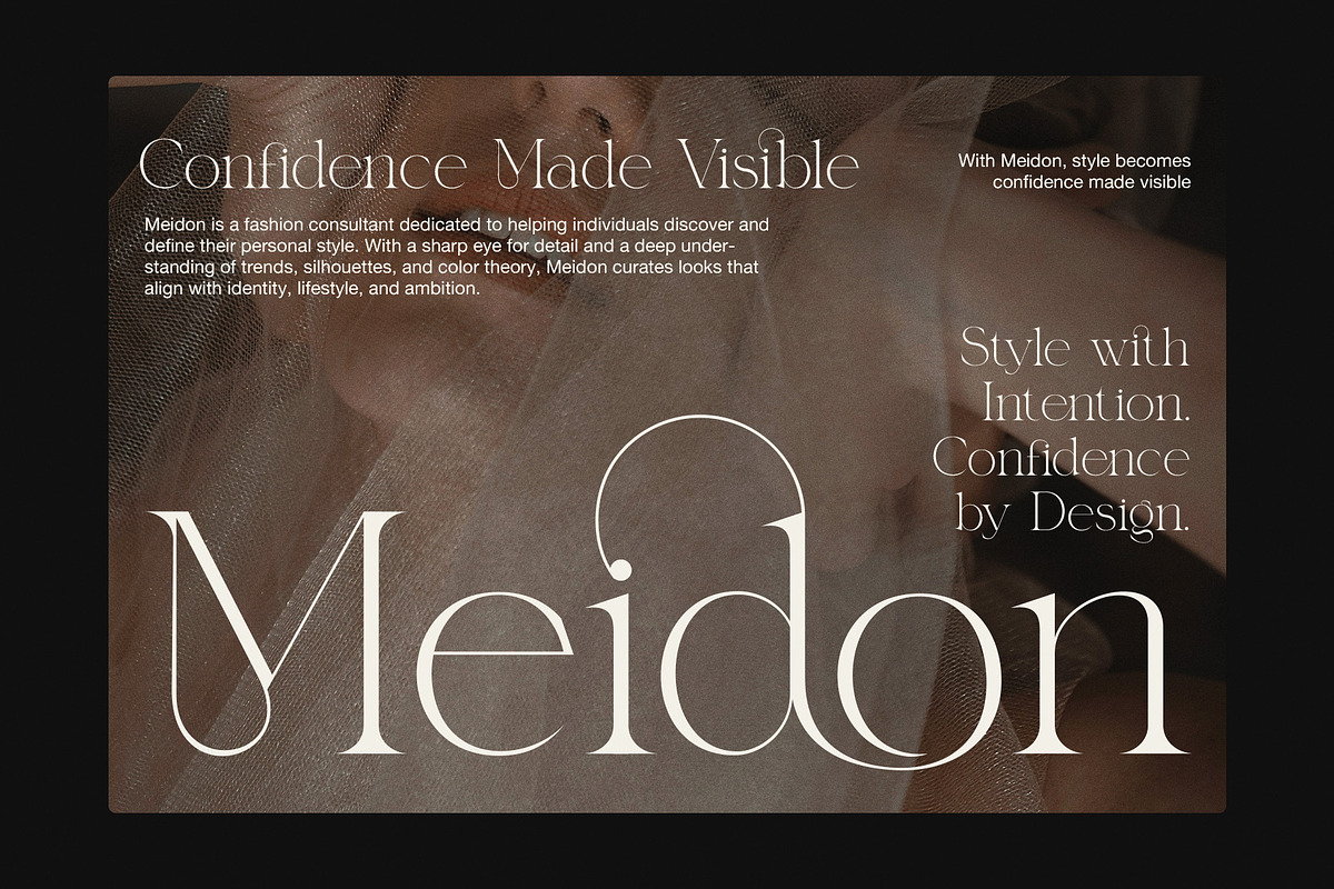 Menils Elegant Serif, a Serif Font by Elegant Font (Photo 2 of 8)