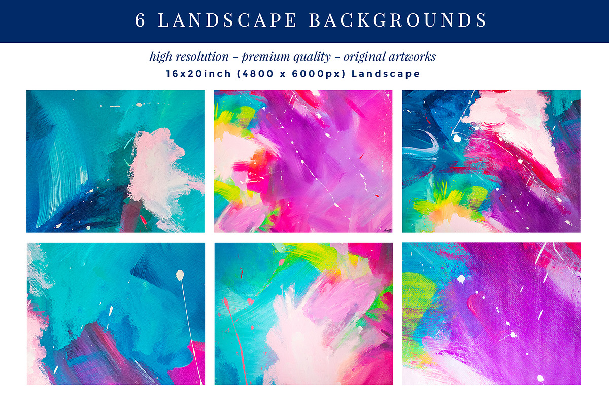 Bright Abstract Backgrounds, a Texture Graphic by Carla Fern Designs (Photo 2 of 10)