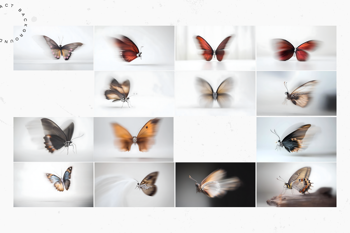 Jewelled Butterfly Collection, a Background Graphic by Lumeno (Photo 2 of 7)