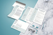 Professional & Modern Resume Design, a Resume Template by HIRED Design Studio (Thumbnail 5 of 12)