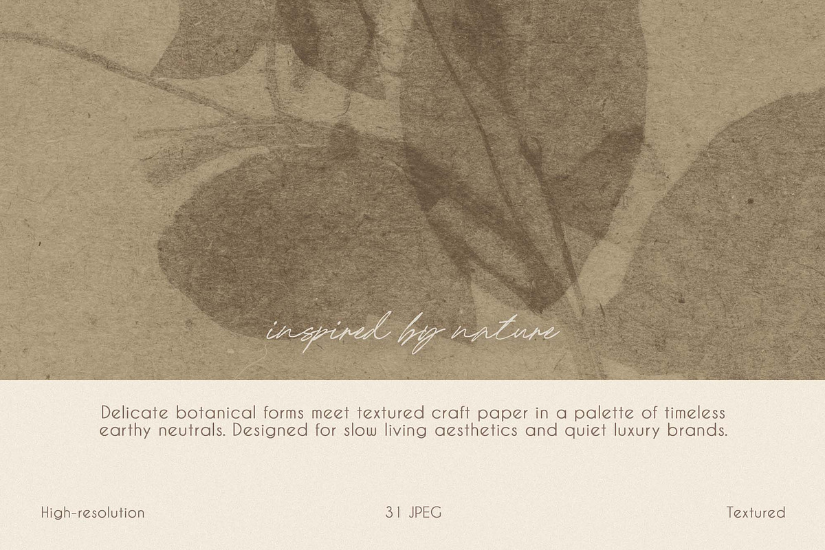 Silent Herbarium Botanical Textures, a Background Graphic by DigARTbyHavroshka (Photo 9 of 11)