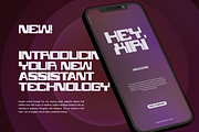 Avren - Modern Technology Font, a Sans Serif Font by Pandeka Studio (Thumbnail 8 of 9)