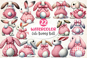 Cute Bunny Butt Sublimation Clipart, an Illustration by Dream Creation (Thumbnail 1 of 5)