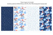 Winter Day Watercolor Collection, a Decorative Illustration by Anna Druzhkova (Thumbnail 7 of 17)
