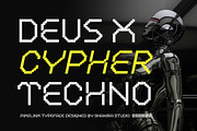 Pixelinx - Futuristic Display Pixel, a Sans Serif Font by Shakira Studio (Thumbnail 3 of 10)