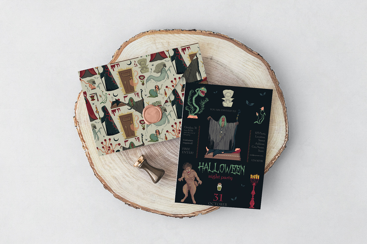 Creepy Halloween, a Decorative Illustration by kateja (Photo 11 of 11)