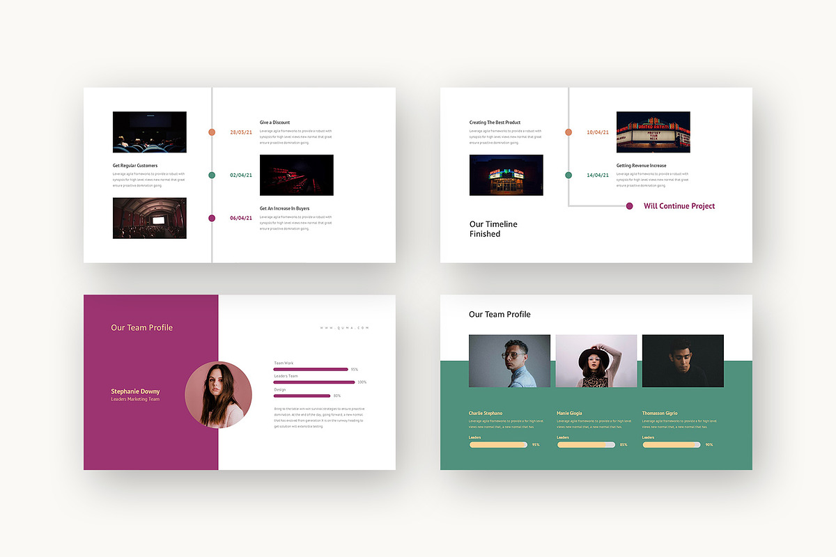 Quma : Entertainment Keynote, a Presentation Template by Punkl Camp (Photo 4 of 16)