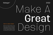 Halagar Sans Family, a Sans Serif Font by Letteralle Studios (Thumbnail 4 of 11)