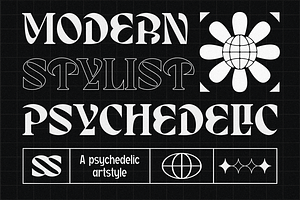 Tarsica - Modern Psychedelic Font