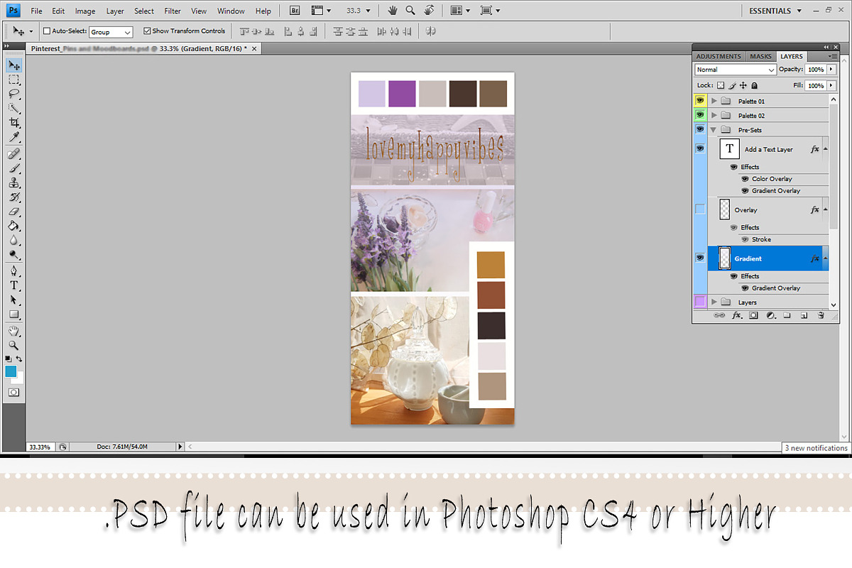Oils and Honey Pinterest Pack, a Social Media Template by lovemyHappyVibes (Photo 5 of 6)