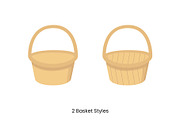 Easter Basket Illustrations, an Illustration by PinkHouseCollection (Thumbnail 2 of 5)