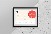 Modern Certificate, a Stationery Template by BOXKAYU (Thumbnail 4 of 6)