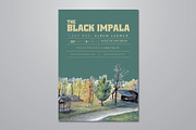 Hand Drawn Park Watercolor Flyer, a Flyer Template by ashenterprise (Thumbnail 1 of 6)
