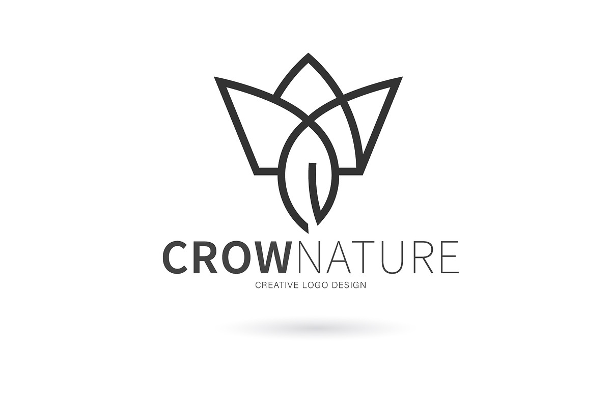 Crown nature logo, a Branding & Logo Template by Logocreative (Photo 3 of 3)