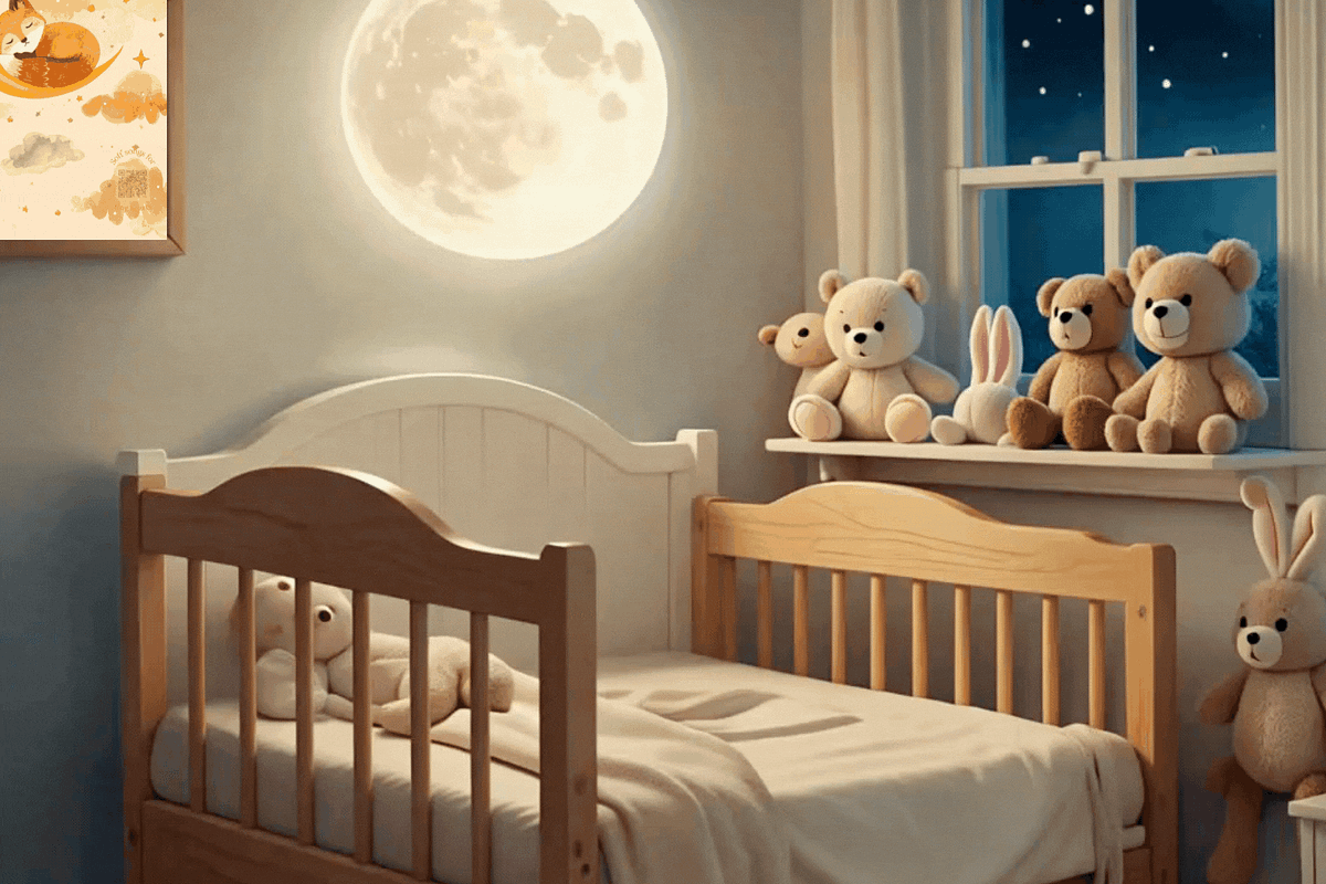 Nursery Moon & Animal QR Code Prints, an Illustration by Vandy Fullum (Photo 10 of 10)