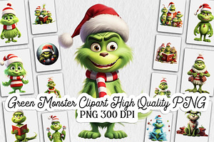 Green Monster Clipart High Quality