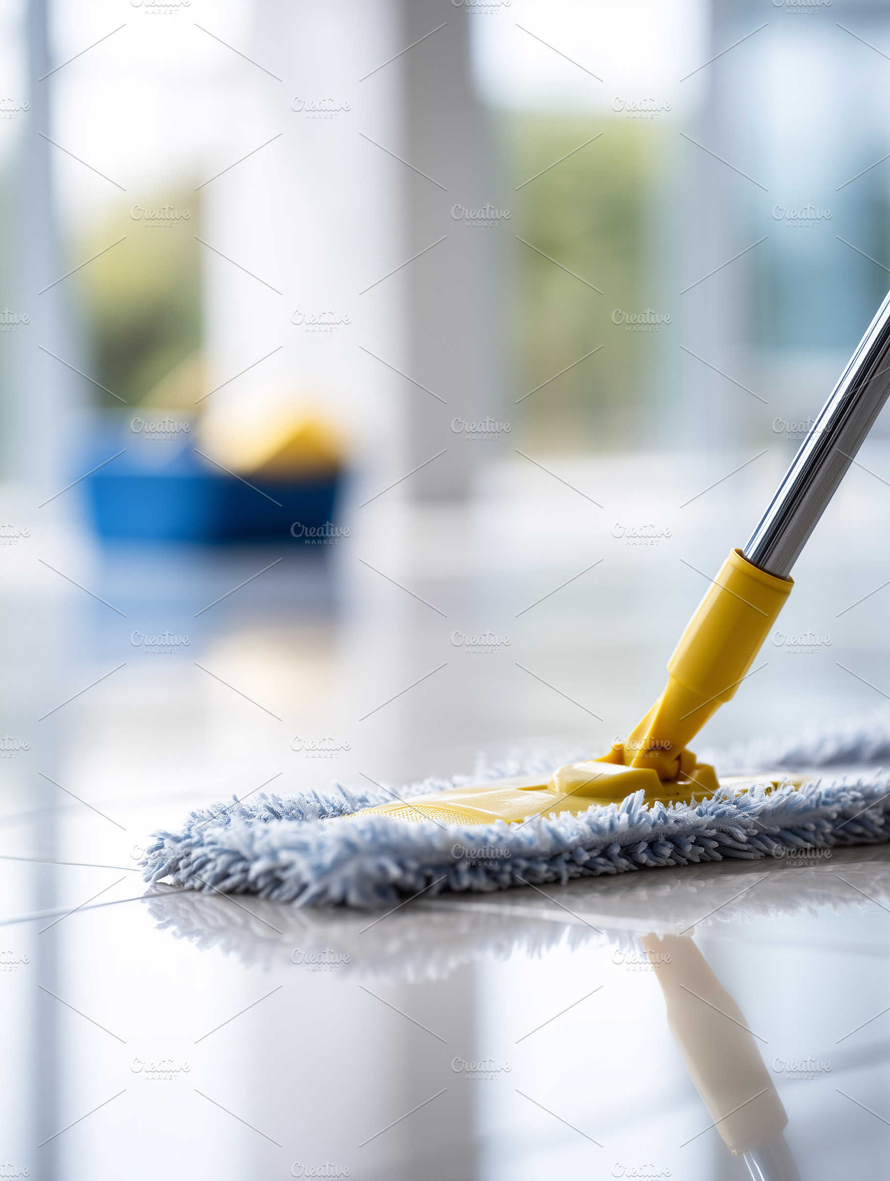 Close up of a microfiber mop clean, a Background Photo by MistyDay