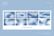 Glacier Blue Grainy Gradients, a Texture Graphic by Studio Lala (Thumbnail 2 of 5)