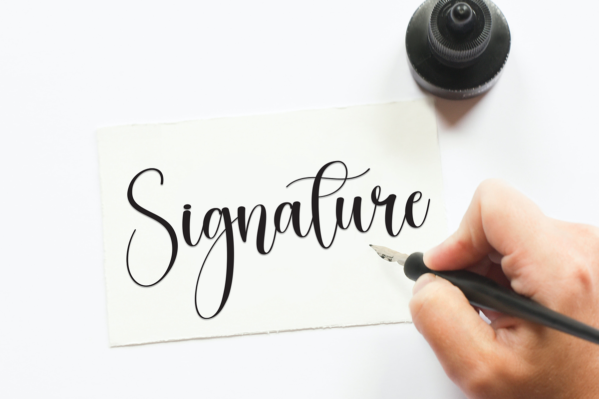 Bride | Script Font, a Handwritten Font by Scratchones (Photo 2 of 9)