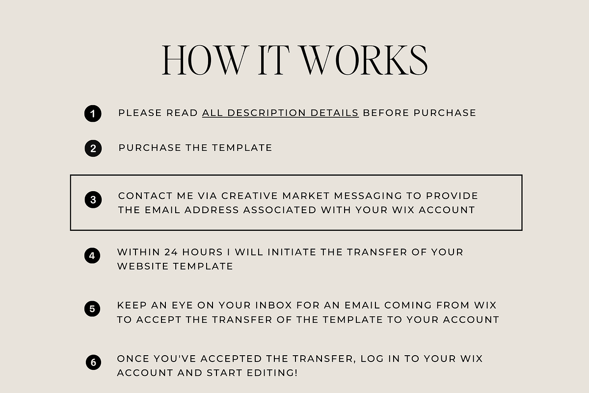 Pet Services Wix Website Template, a Wix Template by Ton Rêve Design Studio (Photo 8 of 8)