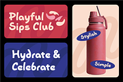 Shirako - Bold Fun Font for Branding, a Font by Pekotype (Thumbnail 12 of 15)