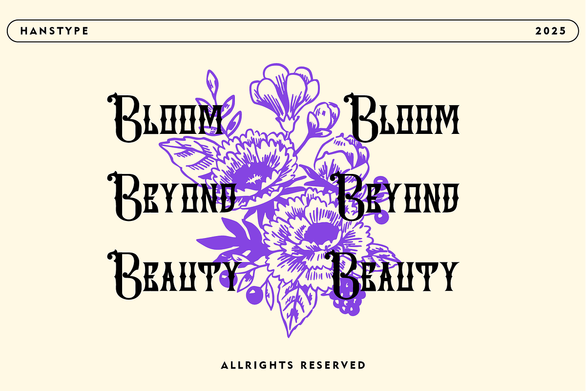 Rustley - Vintage Display Font, a Font by Hanstype.com (Photo 5 of 11)