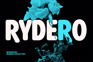 Rydero Soft Sans Display Font, a Sans Serif Font by MACK 75