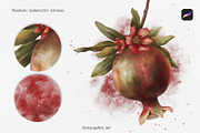 Procreate Brushes-Watercolor brushes, a Brush Add-On by Jenny Quince (Thumbnail 6 of 12)