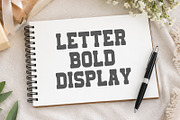 Sheriff Cowboy Western font, a Slab Serif Font by Fourteen Letter (Thumbnail 5 of 7)