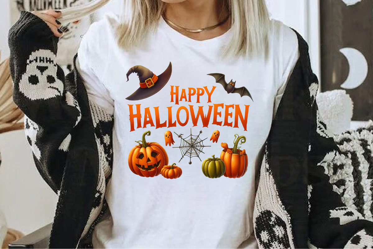 Happy Halloween Sublimation Bundle, an Illustration by Designworld (Photo 2 of 8)