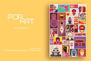 Abstract Pop Art collage (2 artwork), an Illustration by danjazzia (Thumbnail 1 of 3)