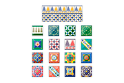 Azulejo Pattern VECTOR. Moroccan, a Pattern Graphic by Natalka Dmitrova art (Thumbnail 14 of 29)