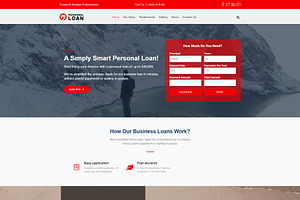 Loan Officer WordPress Theme