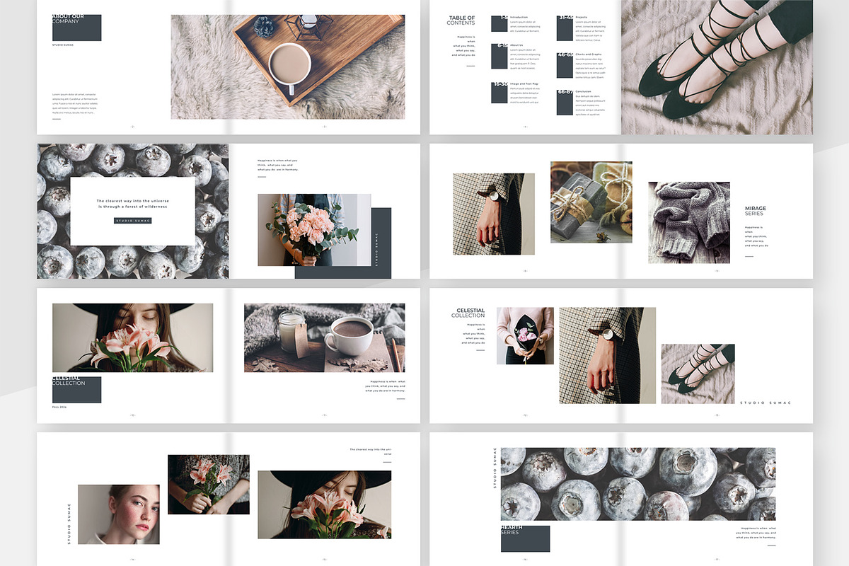 Hickory Brochure Template, a Brochure Template by Studio Sumac (Photo 5 of 8)