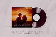 Rosalinda Signature Font, a Script Font by MJB Letters (Thumbnail 4 of 10)