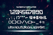 Revalingion - Modern Sci Fi Font, a Blackletter Font by Dhabee (Thumbnail 3 of 8)