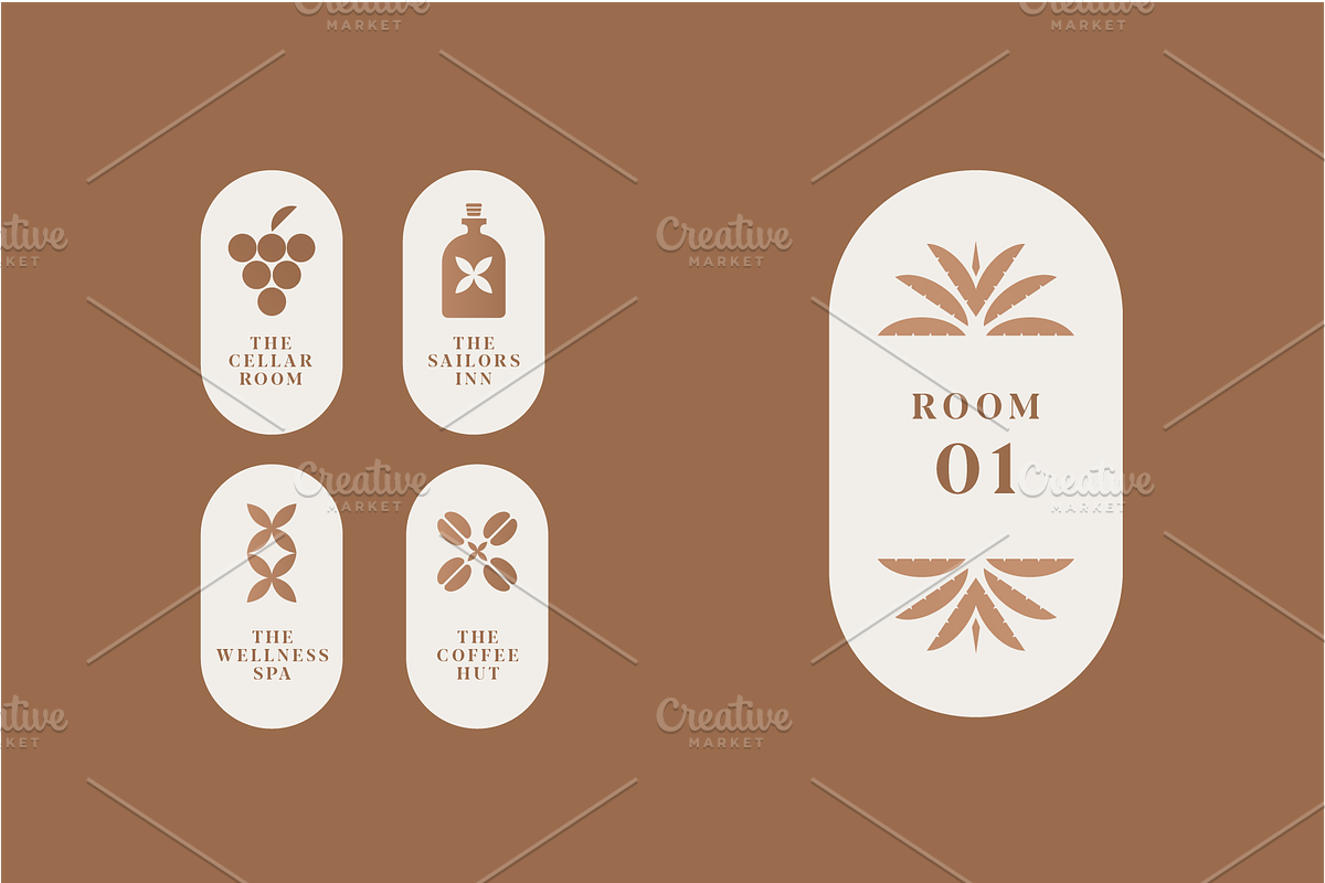 Resort Logos and Branding Elements, a Graphic by The Store (Photo 4 of 8)