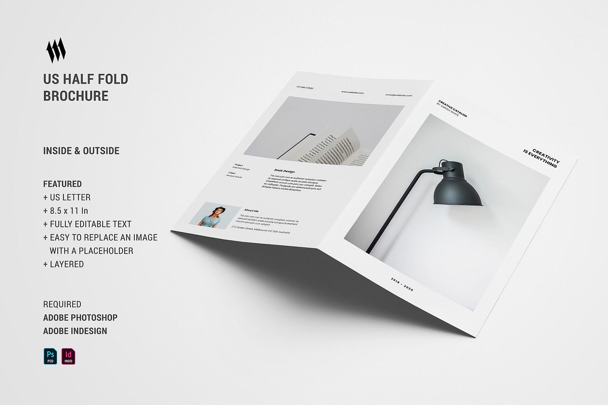 Bifold Portfolio, a Brochure Template by Meenom Templates (Photo 1 of 6)
